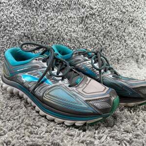 Brooks Glycerin 13 Women's Running Shoes Gray Teal